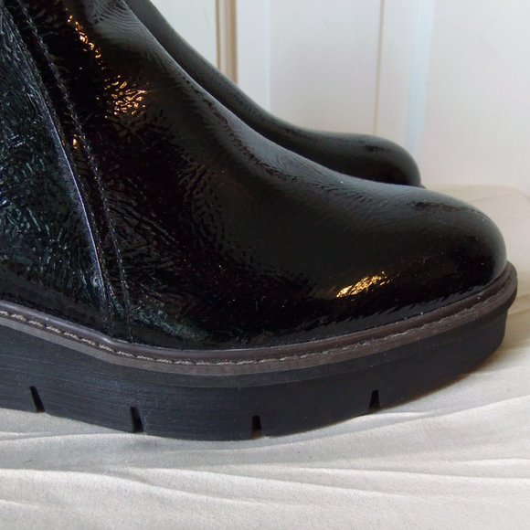 Clarks Black Ankle Boots - Picture 8 of 13